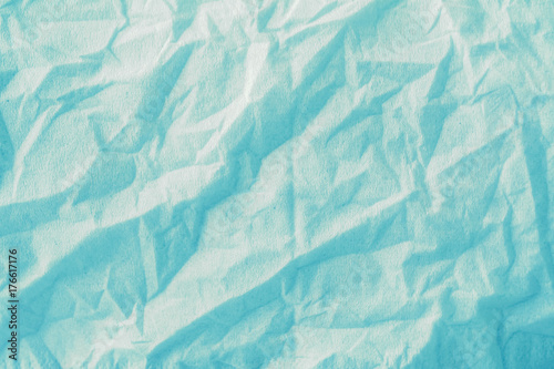 white crumpled  paper background