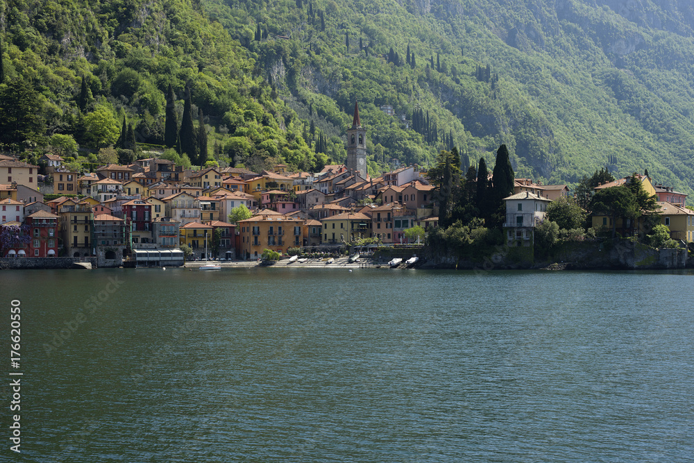  Lake Como, Varenna, a town on the eastern side of the Lake.