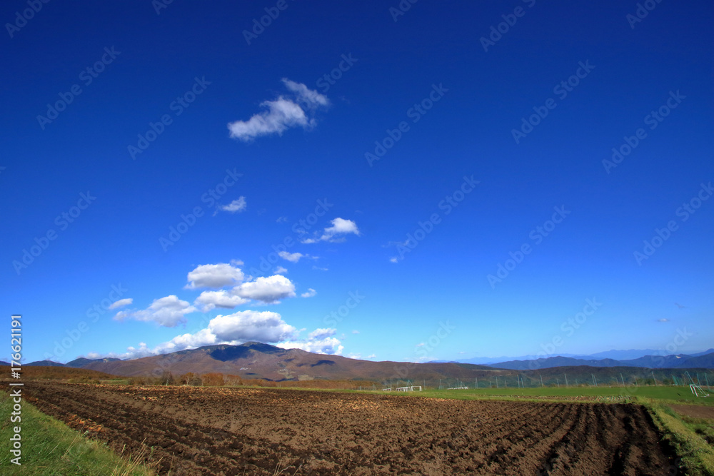 Fototapeta premium 嬬恋村の風景