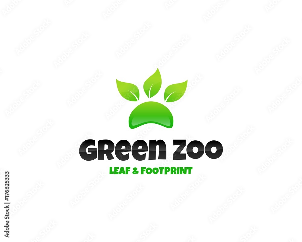 Green Zoo Logo Template