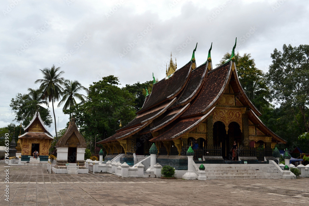 Closer to Wat Xieng Thong, arguably the most famous temple in Luang Prabang - Laos