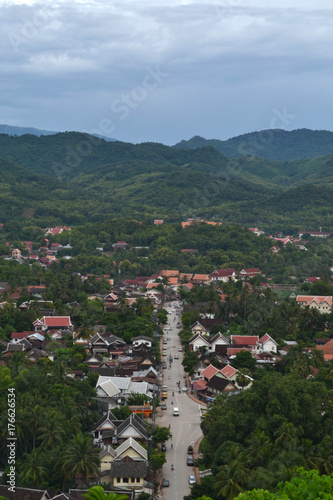 Closer to Wat Xieng Thong, arguably the most famous temple in Luang Prabang - Laos