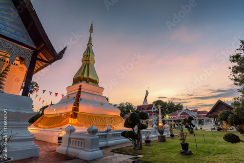 phratat khamkaen,symbol of khonkaen province,thailand photo