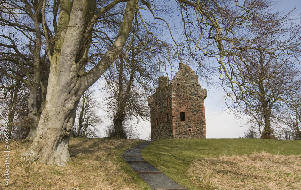 Greenknowe tower Greenknowe tower