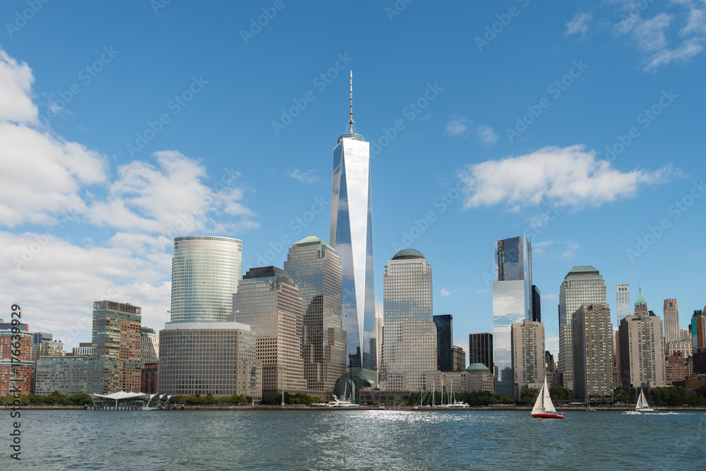 Naklejka premium New York Skyline