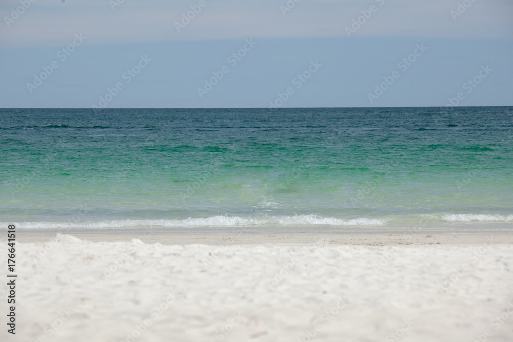 Empty sea and beach background with copy space ,Samed island ,Rayong, Thailand