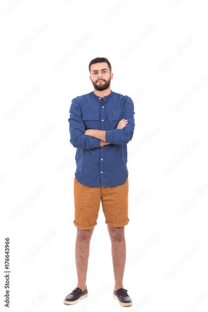 Ssmiling beard man Ssmiling beard man