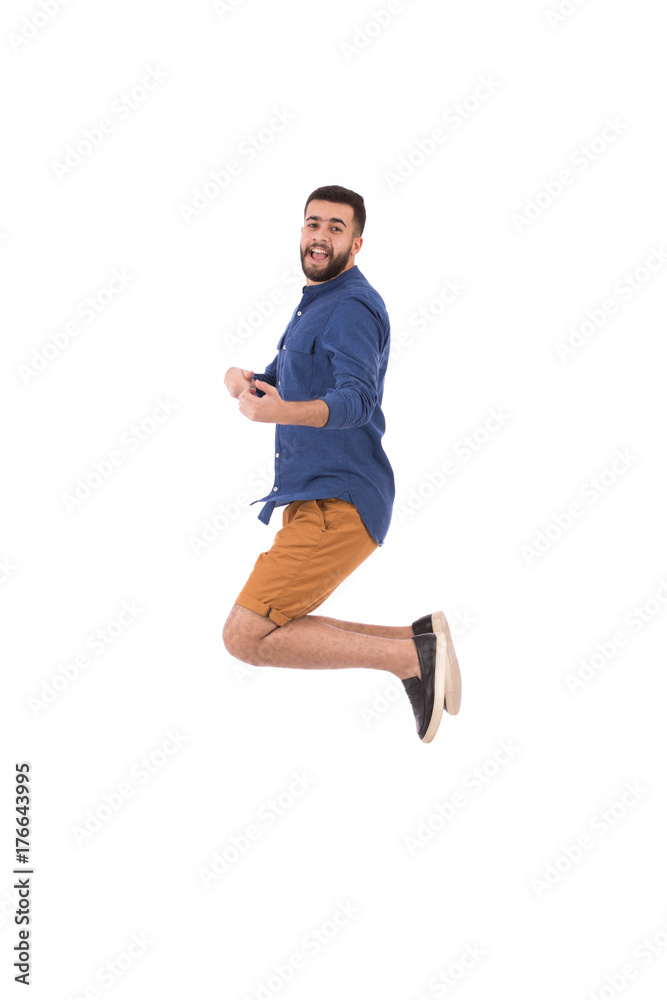 Ssmiling beard man Ssmiling beard man