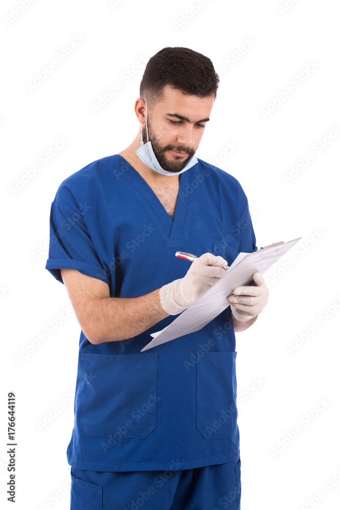 Handsome beard doctor Handsome beard doctor