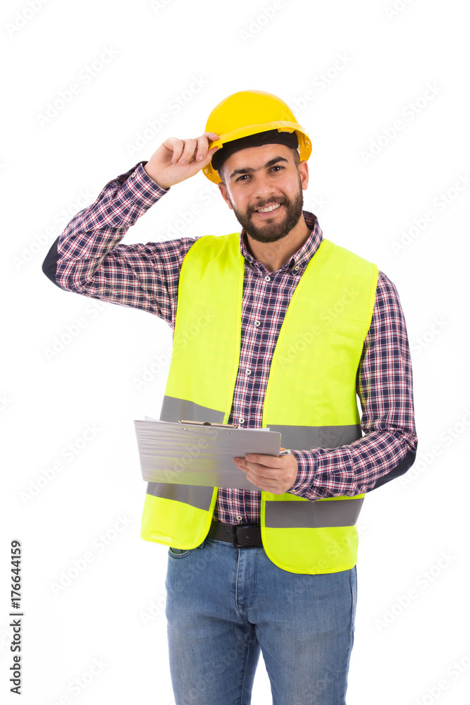 Smiling engineer Smiling engineer
