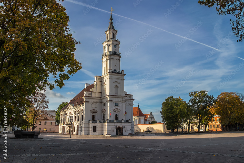 Town Hall of Kaunas in Town Hall Square, Kaunas, Lithuania