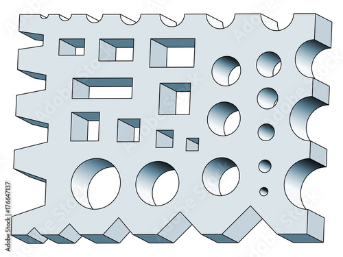 Forging shape tool