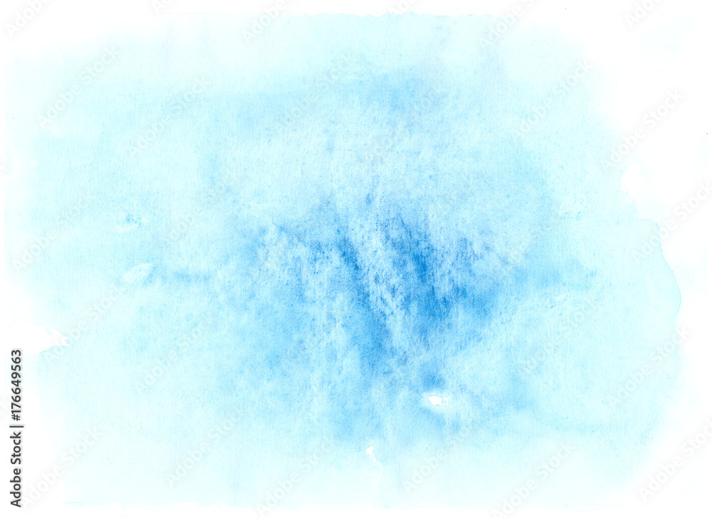 Soft dlue watercolor paint on canvas. Abstract art background for creative design. Soft dlue watercolor paint on canvas. Abstract art background for creative design.