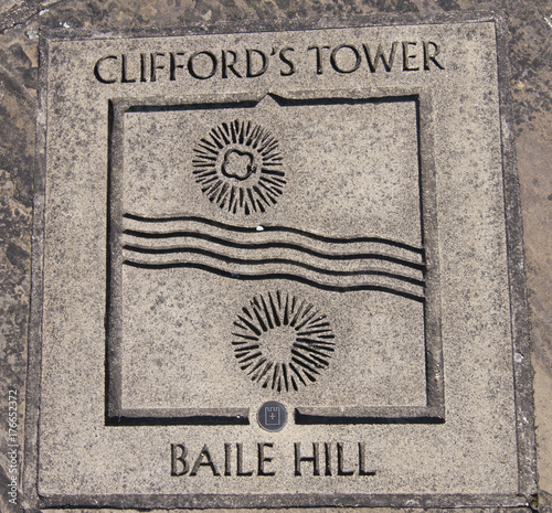 Baile Hill paving stone on York City Halls