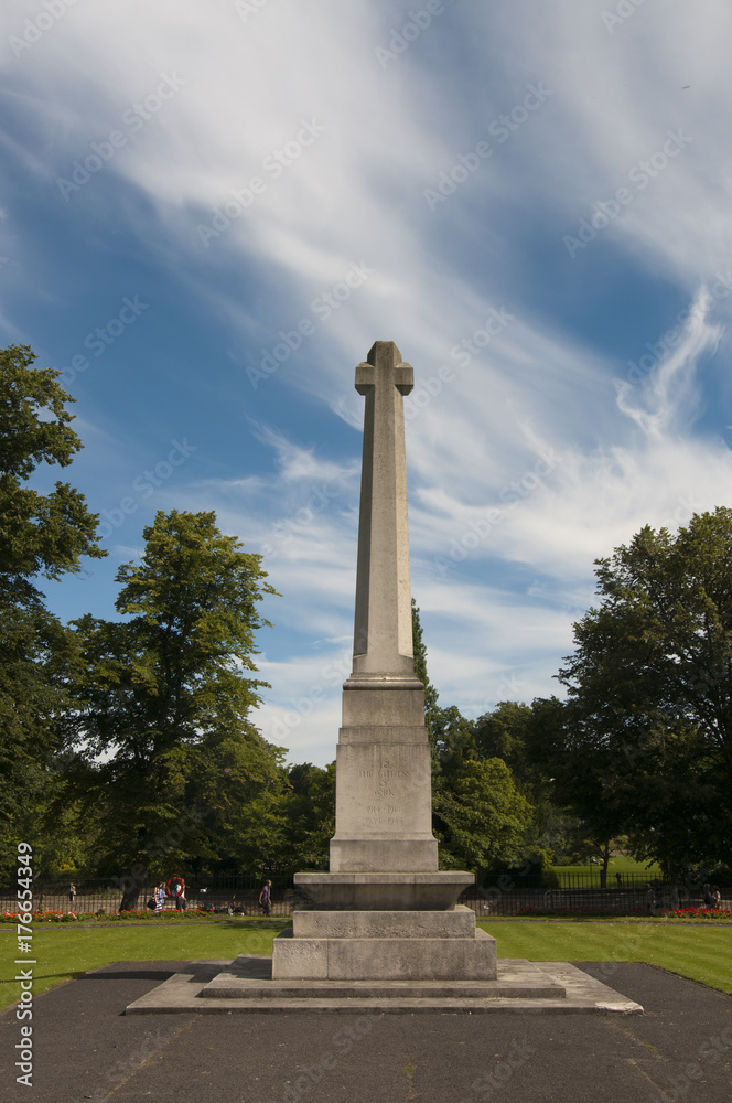 World War 1 and World War 2 war memorial, York