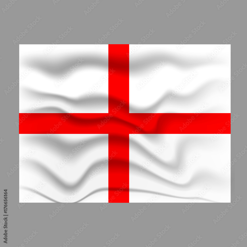 Fototapeta premium Flag of Turkey - vector illustration. White background