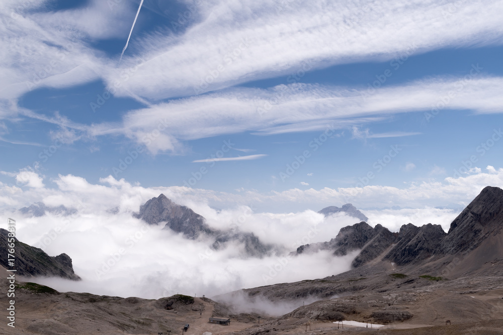 Fototapeta premium Zugspitze in Bavaria, Germany
