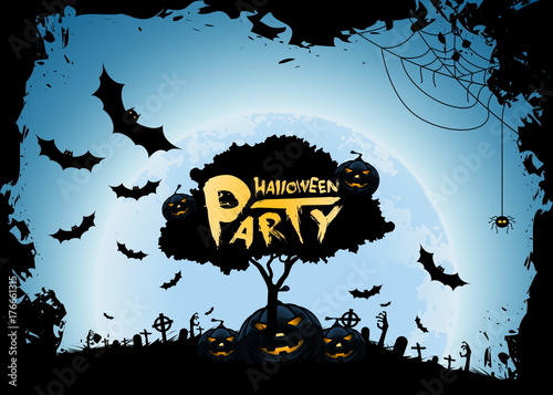 Halloween Party Background