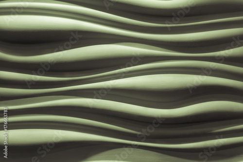 amazing closeup detailed view of interior decorative wall smooth wavy background