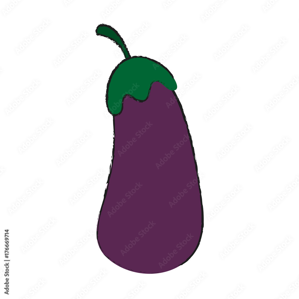 Eggplant, fresh, vegetable icon vector illustration graphic design Eggplant, fresh, vegetable icon vector illustration graphic design