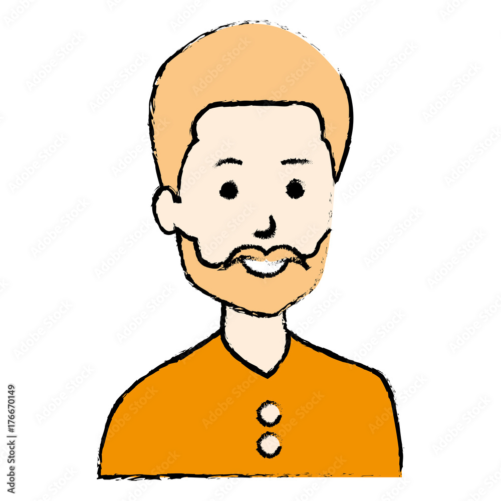 young man avatar character young man avatar character