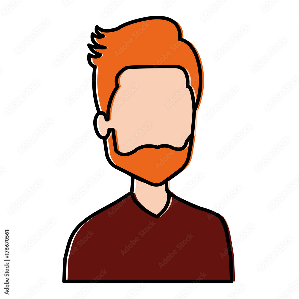 young man avatar character young man avatar character