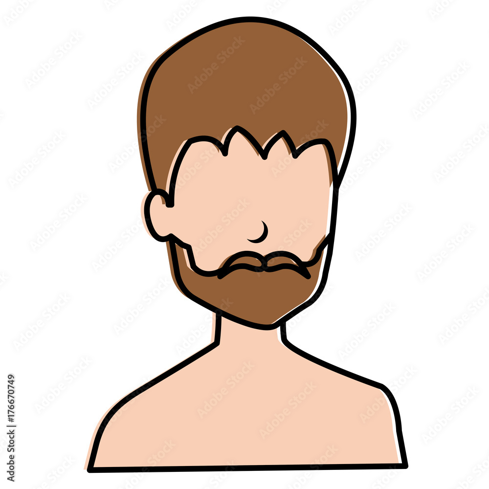 young man shirtless avatar character young man shirtless avatar character
