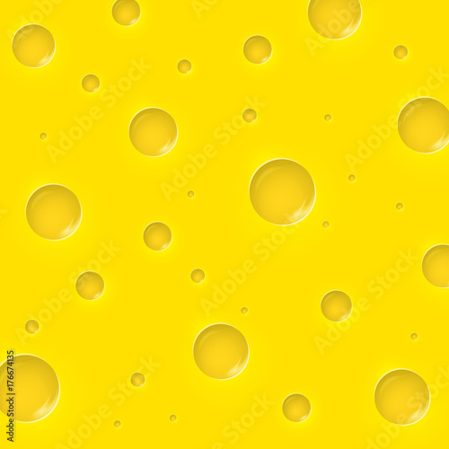 Cheese slice seamless texture background
