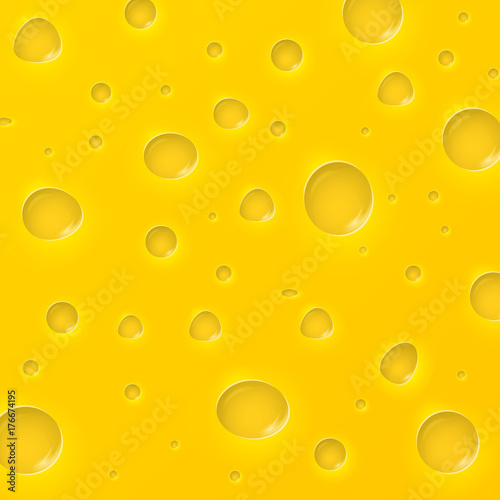 Cheese slice seamless texture background