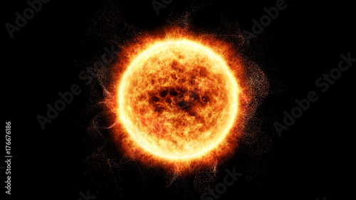 Sun Solar Flare Particles coronal mass ejections for background computer desktop screen display photo