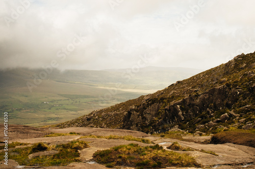 Misty Mountain Landscape