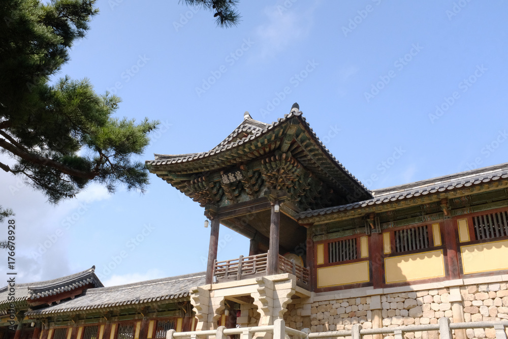 Bulgugsa Temple in Gyeongju, South Korea