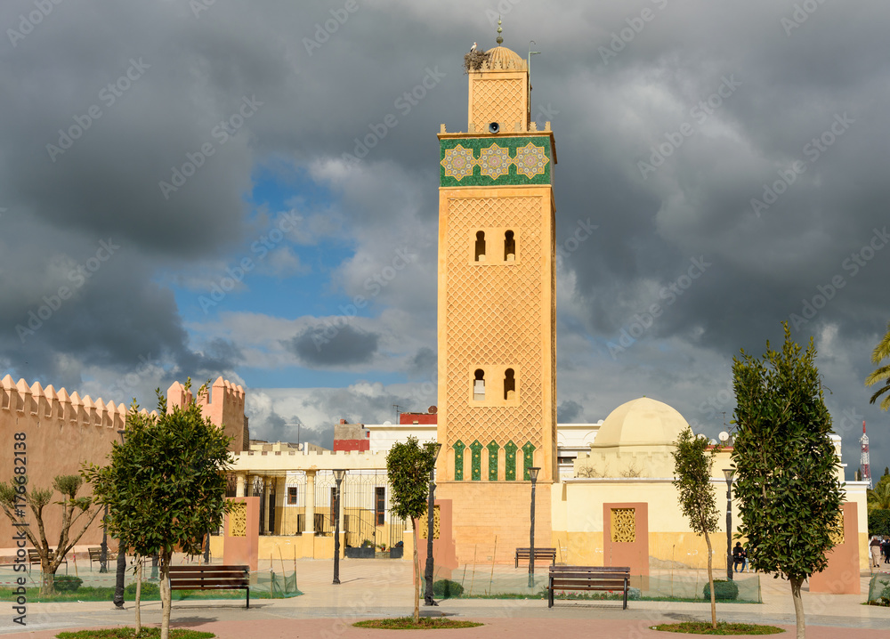 Sidi El Ghamli Mosque in Settat. Morocco