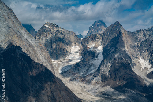 Alaska Mountain Glacier Landscape © AKBorn