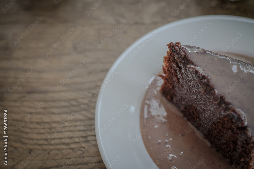 chocolate cake sweet foods background.