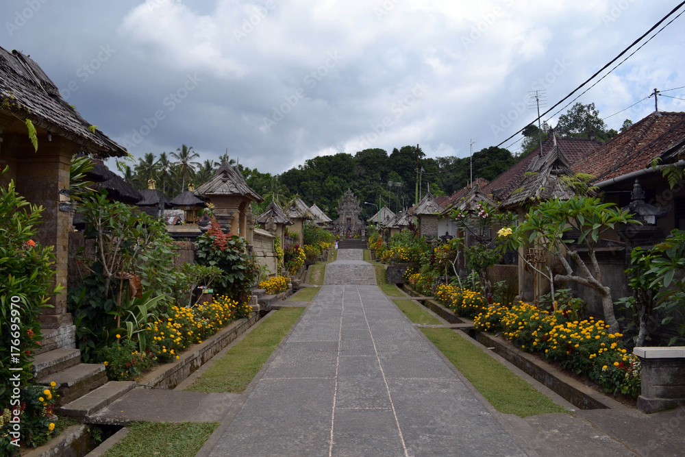 The Hindu temples (called 'pura') around Bali, Indonesia