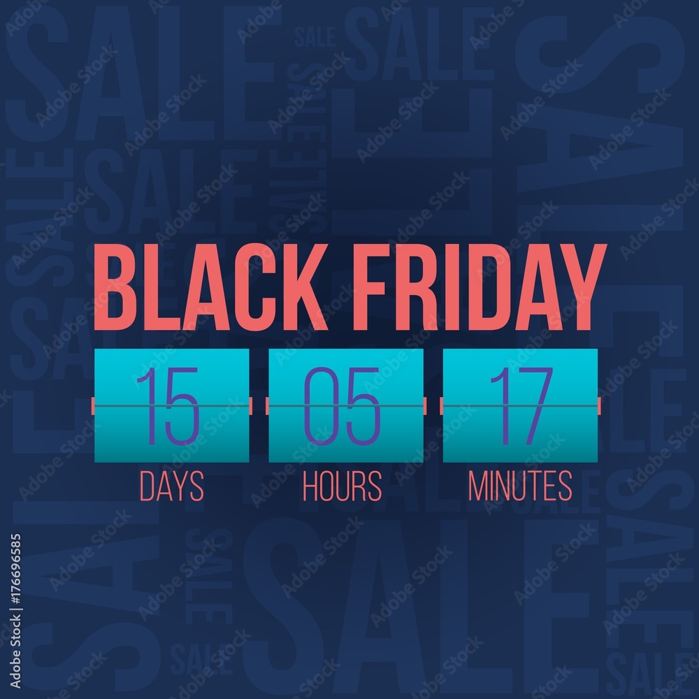 Fototapeta premium Abstract vector black friday sale layout background. For art template design, list, page, mockup brochure style, banner, idea, cover, booklet, print, flyer, book, blank, card, ad, sign, poster, badge.
