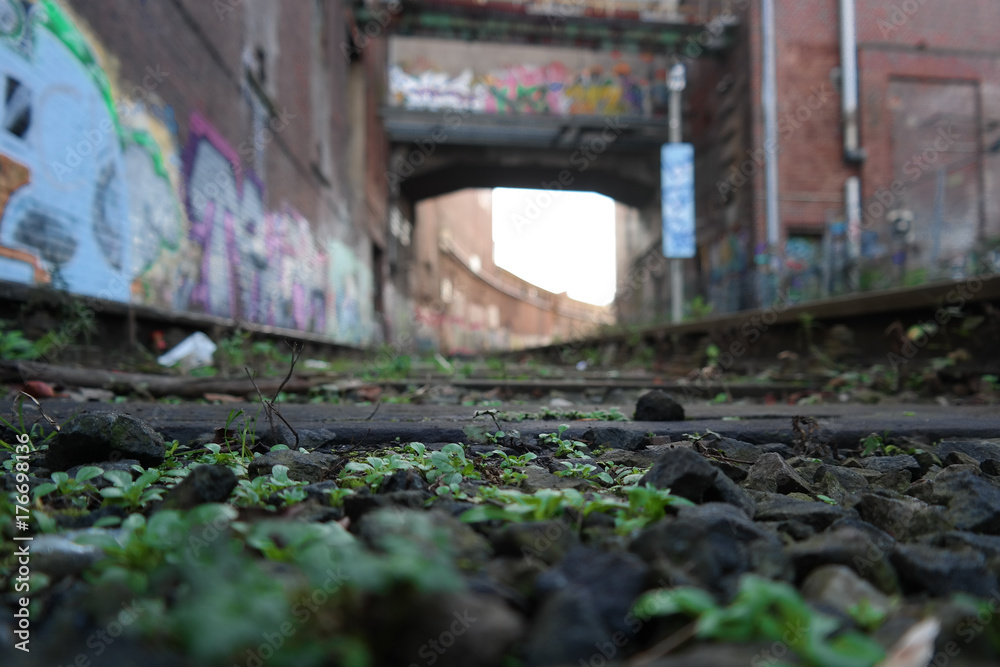 Abandoned traintracks Abandoned traintracks