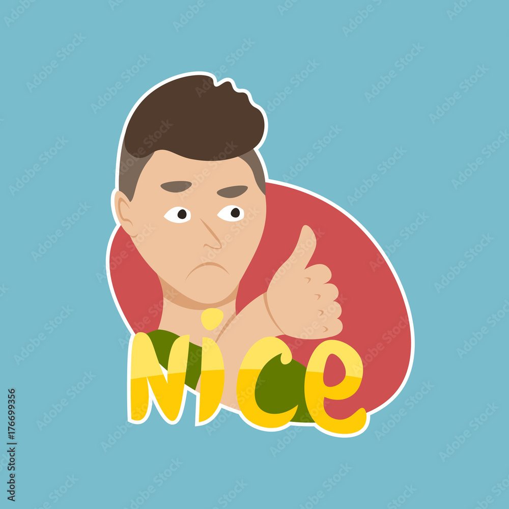 Cool Sticker Social Media Network Message Badges Design Vector Illustration Cool Sticker Social Media Network Message Badges Design Vector Illustration