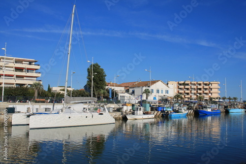 Port de plaisance de Carnon, France
