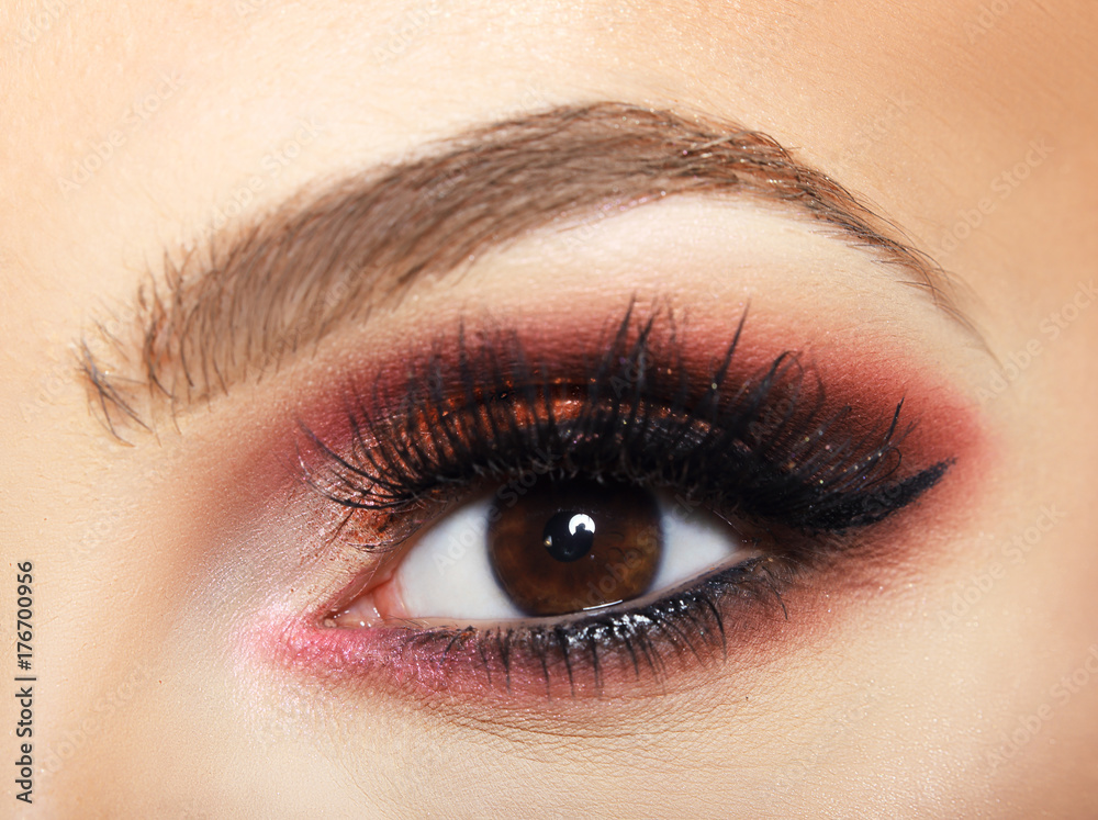 Obraz premium stylish woman in little black dress