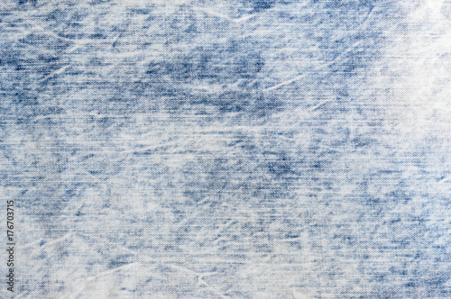 Abstract texture of light blue jeans fiber. Abstract background.
