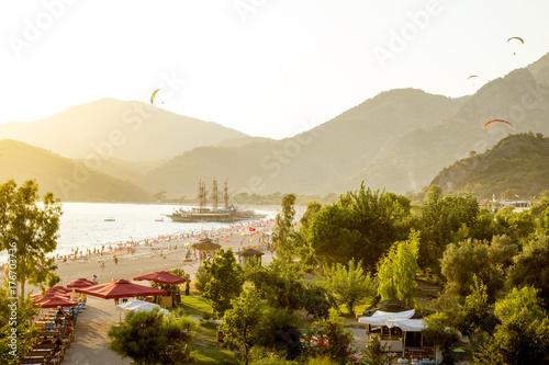 Paragliding in Oludeniz, Turkey