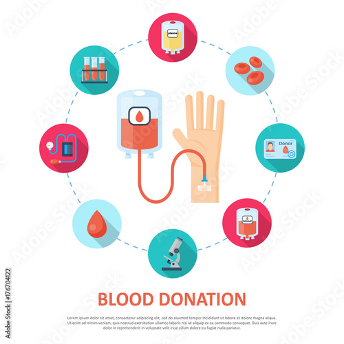 Blood donation template