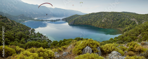 Tandem paragliding in Oludeniz, Turkey