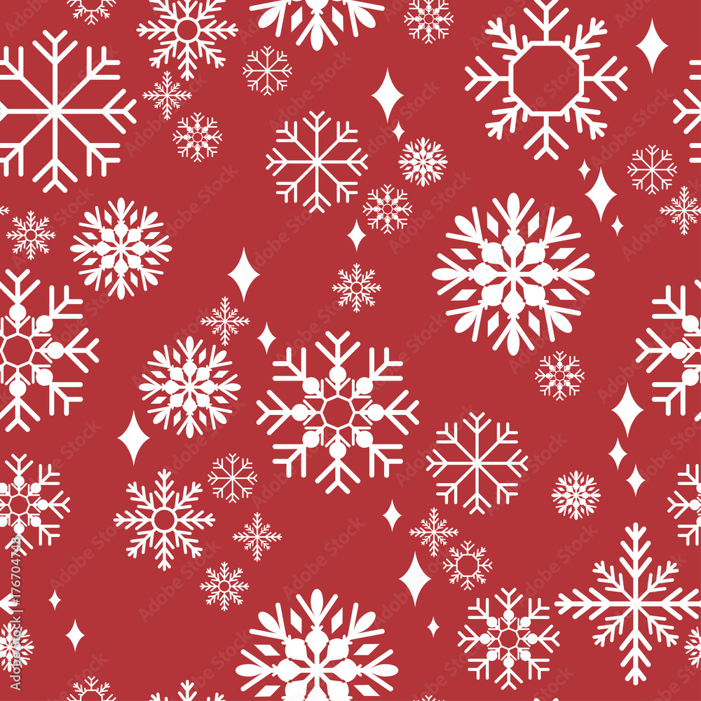 Pattern seamless snowflake Pattern seamless snowflake