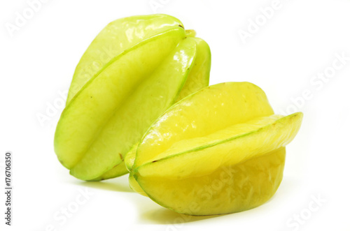 Star fruit carambola or star apple