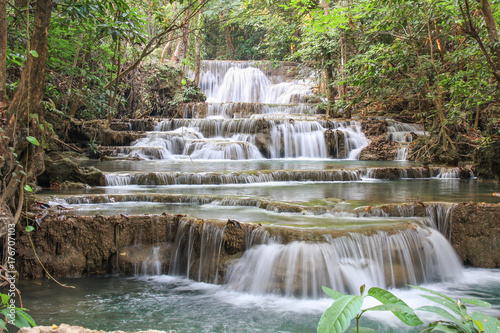 Fototapeta Naklejka Na Ścianę i Meble -  Huai Mae Khamin Waterfall, Thailand 