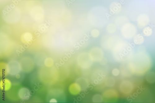 vector turquoise bokeh background, no transparencies were used.