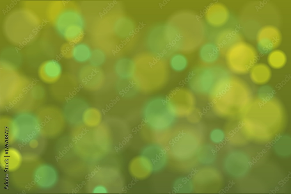 Obraz premium vector turquoise bokeh background, no transparencies were used.